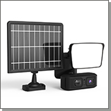 Уличная автономная 4G камера с солнечной батареей и светодиодным светильником Link QB25G-8G
